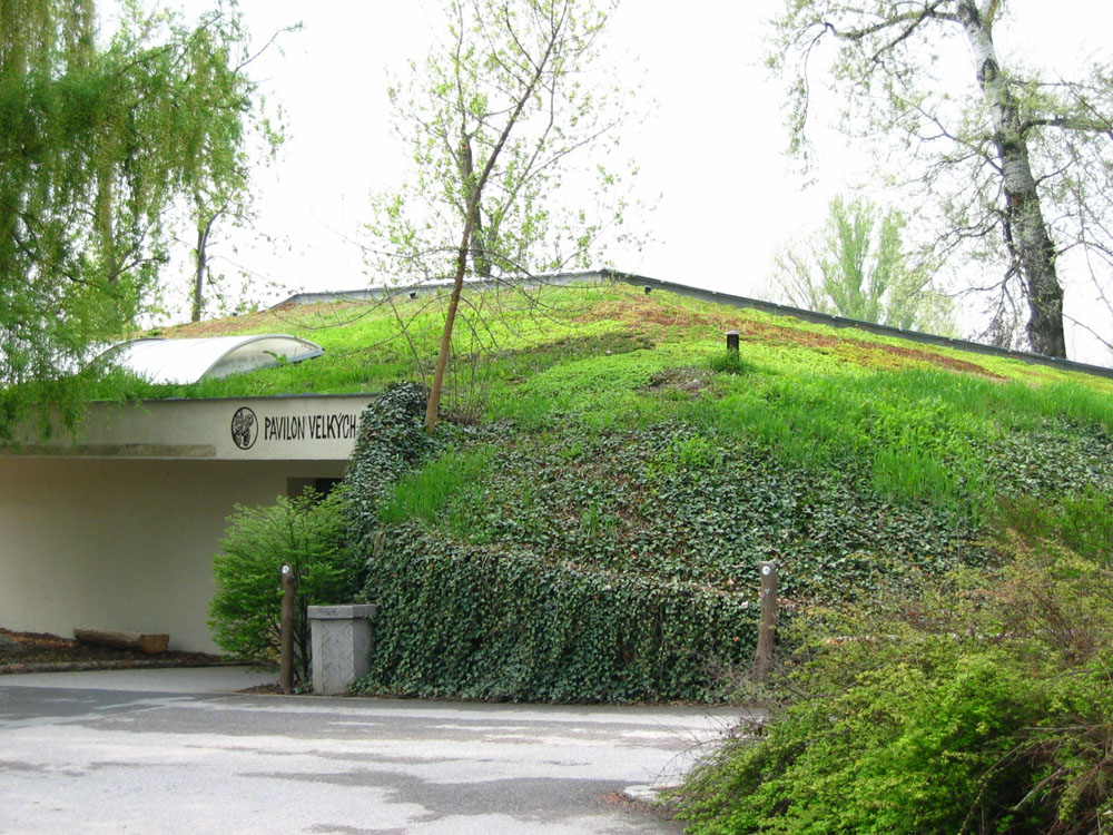 Střešní zahrada ZOO Praha